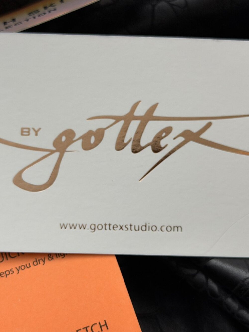 X by Gottex Line Jacket in a black crocodile pattern - Picture 11 of 12